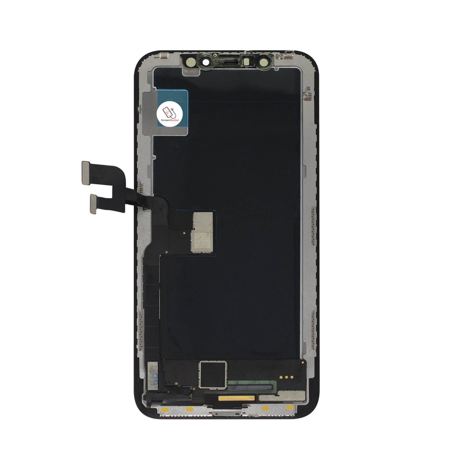 IPhone X original silver shinny frame +high store quality screen & battery replacement